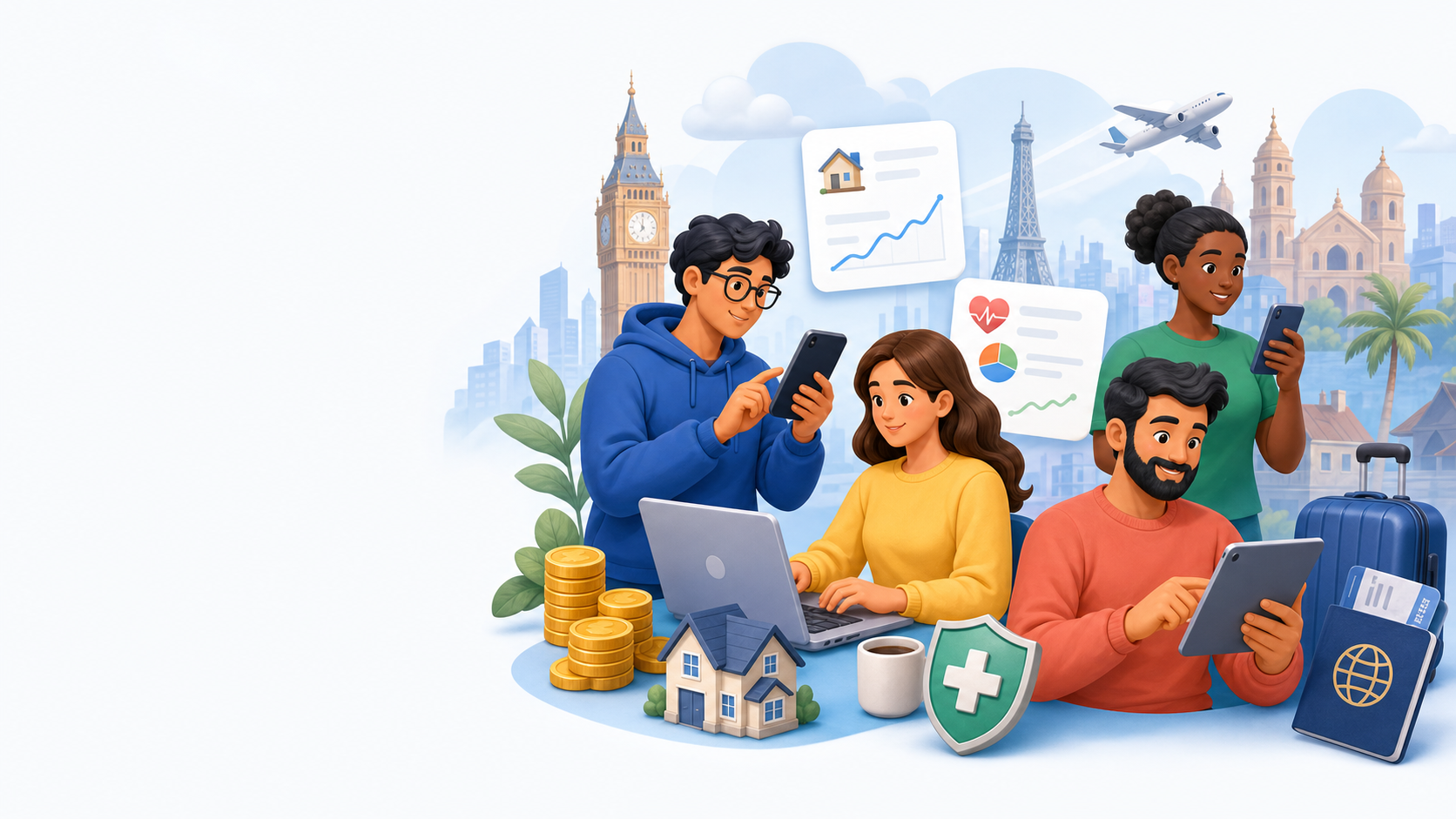 People using CalculateBetter tools for finance, health, home and travel decisions